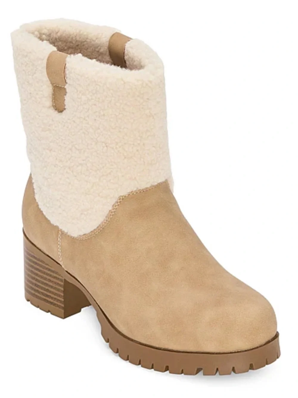 Thereabouts Girls Sawyer Stacked Heel Bootie- Size 11